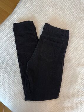Buffalo David Bitton Black Velvet Skinny Jeans